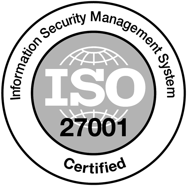 This site is ISO 27001 compliant.